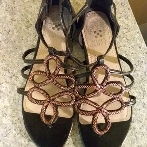 Vince Camuto black dressy sandals